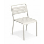 chaise urban emu blanc mat