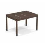 repose pieds shine emu marron d'inde