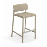 tabouret haut shine emu tourterelle