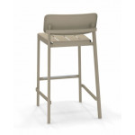 tabouret haut shine emu tourterelle