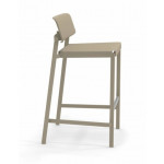 tabouret haut shine emu tourterelle