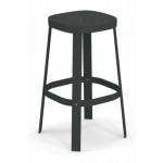 tabouret haut emu fer ancien