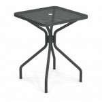 table carree cambi 60 emu fer ancien