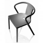 Air Armchair Fauteuil design Magis Anthracite