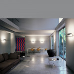 applique murale mesmeri led artemide chrome
