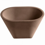 applique murale aplomb foscarini marron