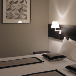 applique murale melampo artemide aluminium