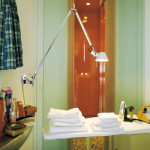 applique murale tolomeo braccio led artemide variateur