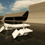 bain soleil rest vondom blanc 