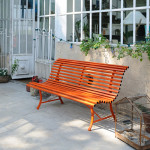 banc louisiane fermob piment