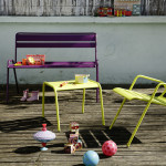 banc monceau fermob carbone