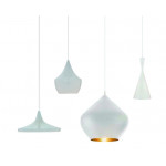 Beat Light Wide Tom Dixon suspension design blanc
