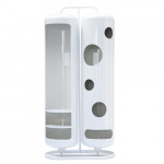 Bicylindre Vestaire Design Tolix Blanc