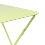 Bistro fermob table 57x57 design gris orage