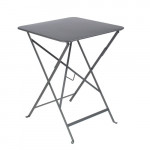 Bistro fermob table 57x57 design gris orage
