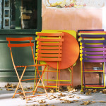Bistro Table Ronde 60 Design Fermob Gris Orage