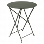 table pliante-bistro D60cm Fermob romarin