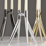 bougeoir abbracciaio kartell argent