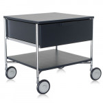 caisson roulettes mobil 1 tiroir kartell ardoise