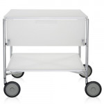caisson roulettes mobil 1 tiroir kartell blanc