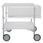 caisson roulettes mobil 1 tiroir kartell blanc