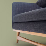canape fifties 120 red edition orage