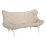 canape foliage blanc kartell trevira beige