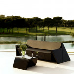 canape rest vondom blanc laque