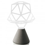 Chair One Magis base béton assise blanc