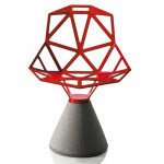 Chair One Chaise Beton Magis Rouge
