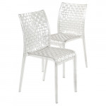 chaise ami ami kartell cristal
