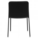 chaise audrey soft kartell noir noir