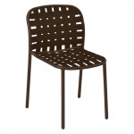 chaise yard emu blanc marron