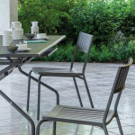 chaise bridge emu blanc