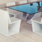 chaise rest vondom blanc