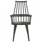 chaise quatre pieds comback kartell noir