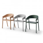 chaise cover muuto noir