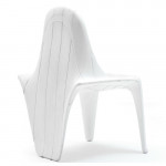 chaise f3 vondom blanc laque