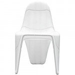 chaise f3 vondom blanc laque