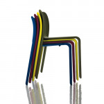 First Chair Chaise Design Magis Noir