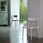 chaise grace emu blanc