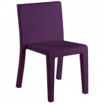 chaise jut vondom prune