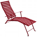 chaise longue bistro fermob piment