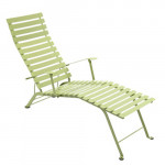 chaise longue bistro fermob tilleul
