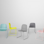 chaise luge visu muuto blanc