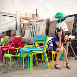 chaise luxembourg fermob reglisse