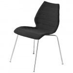 chaise maui soft kartell trevira noir