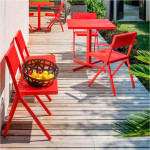 chaise mia emu blanc mat