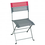 chaise pliante latitude fermob gris orage