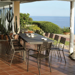 chaise segno emu marron